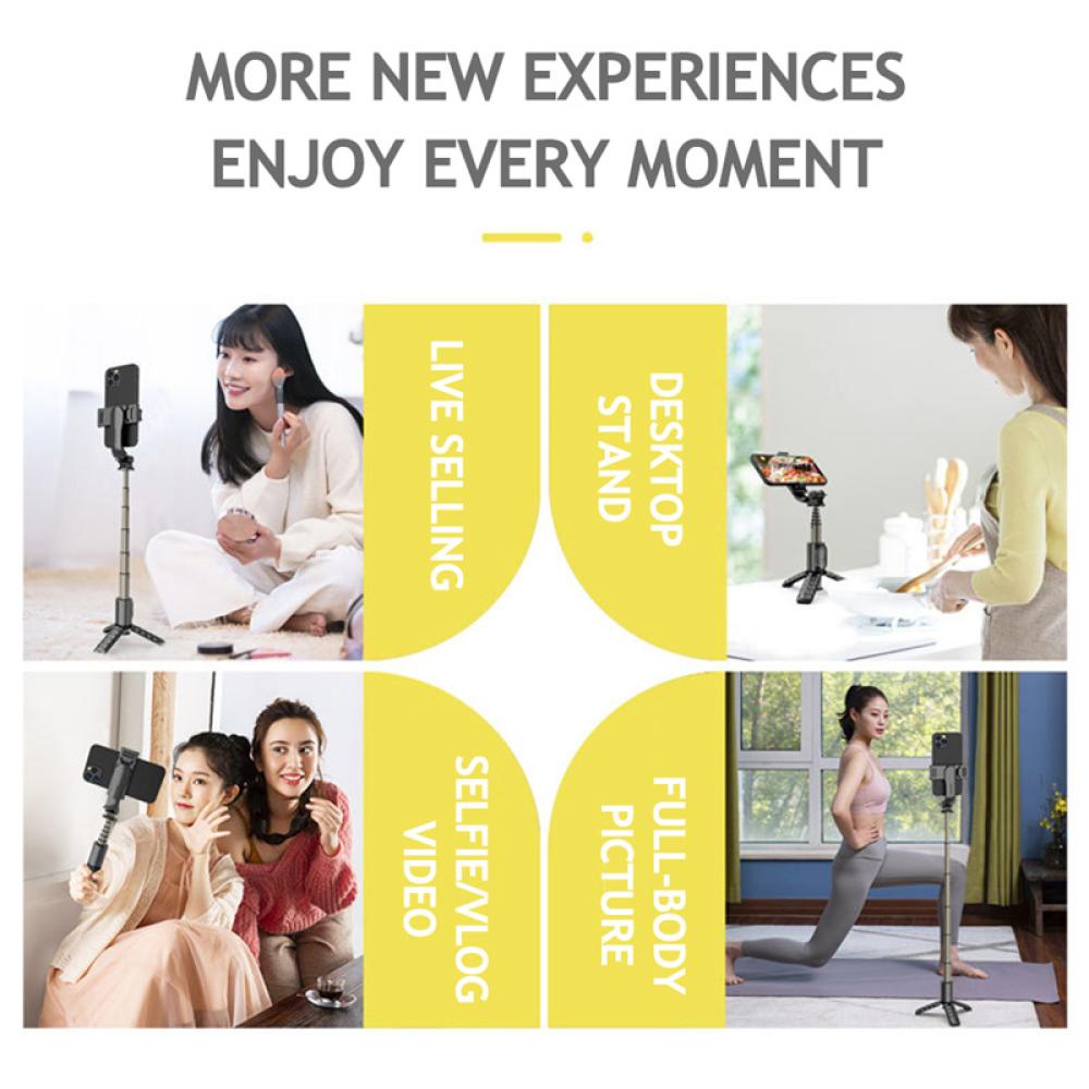 Gậy Tự Sướng Bluetooth Mini 3 Trong 1 Có Thể Gập Lại E4L8 Cho Điện Thoại
