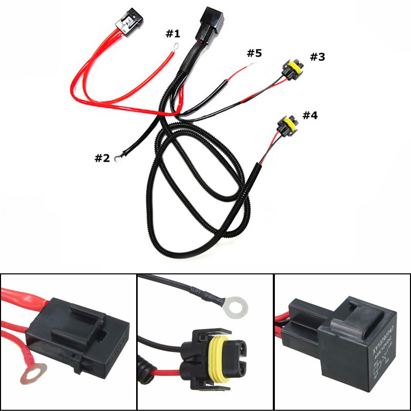 1 Dây Cáp Nối Dài Cho Đèn Sương Mù Xe Hơi H11 880 40a