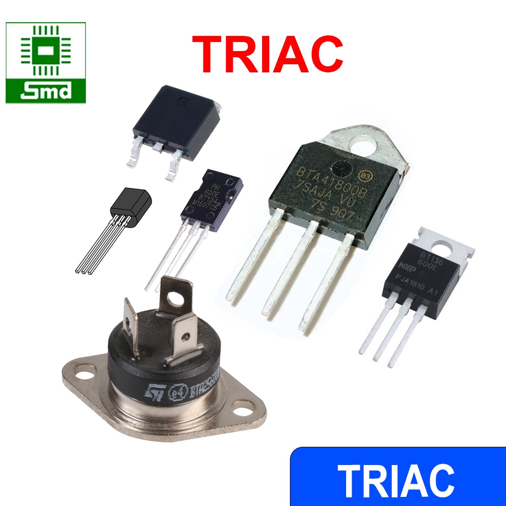 Linh kiện Triac BTA41 800B BTA16 BT136 BT137 BTA40 BT131 BTA12 TG35C60 1A 3A 6A 12A 35A 41A các loại 600V 800V 1000V