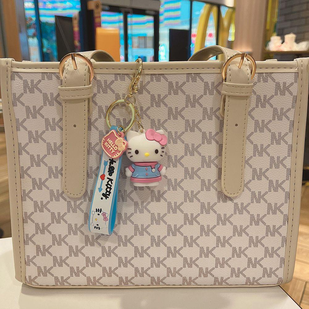 LANFY Móc Khóa Hình Mèo Hello Kitty Dễ Thương Thời Trang