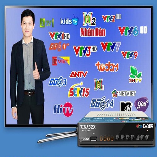 Đầu thu kỹ thuật số Vinabox T220s - Phụ kiện thiết bị điện tử