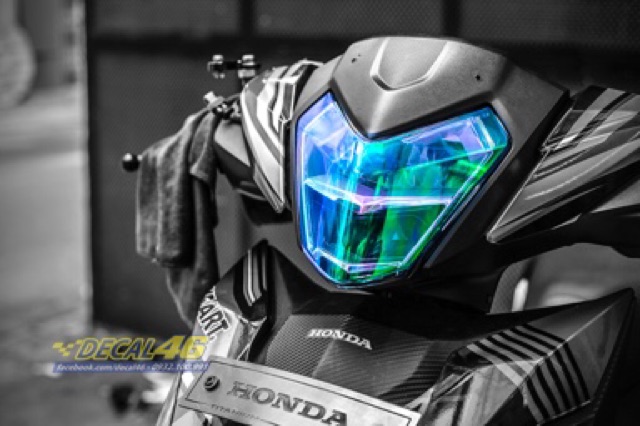 Film decal Dán choá đèn titan 7 màu hàng chuẩn tuyệt đẹp,dán mọi loại xe,xe máy xe hơi...