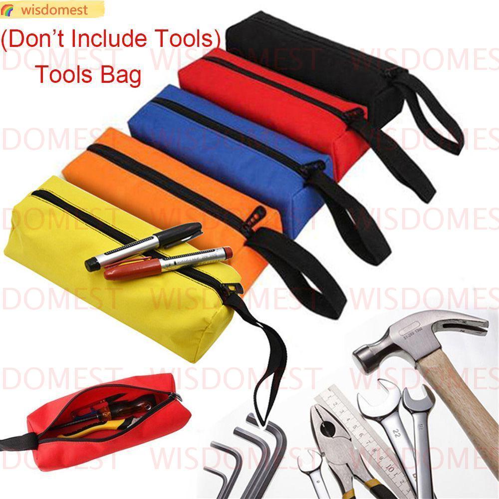 ❀WISDOMEST❀ Dây kéo Túi đựng dụng cụ Tổ chức lưu trữ Các bộ phận nhỏ Dụng cụ cầm tay Thợ sửa ống nước Thợ điện