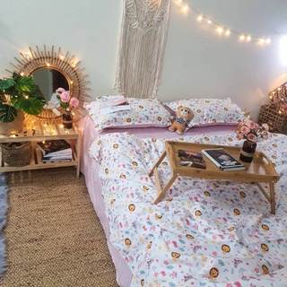 Bộ chăn ga poly con sư tử nhỏ