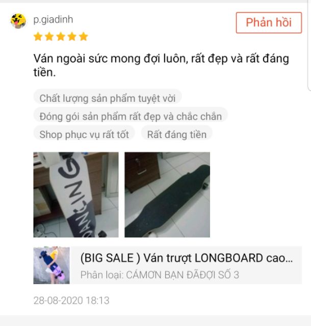 [BIG SALE] SẴN Ván trượt LONGBOARD cao cấp Dancing 110x25cm