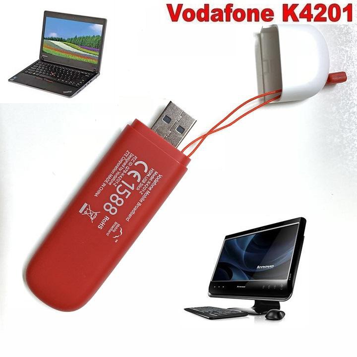 USB DCOm 3G VODAFONE K4201 tốc độ tối đa 21.6Mbs