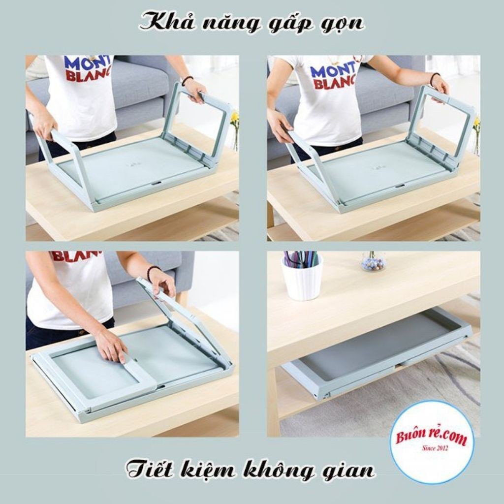 Bàn học nhựa gấp gọn việt nhật có khe cắm ipad ,bút bi, bàn làm việc thông minh[GÍA SỐC- RẺ VÔ ĐỊCH]