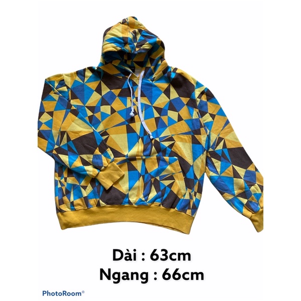ÁO HOODIE PATTERN 2HAND
