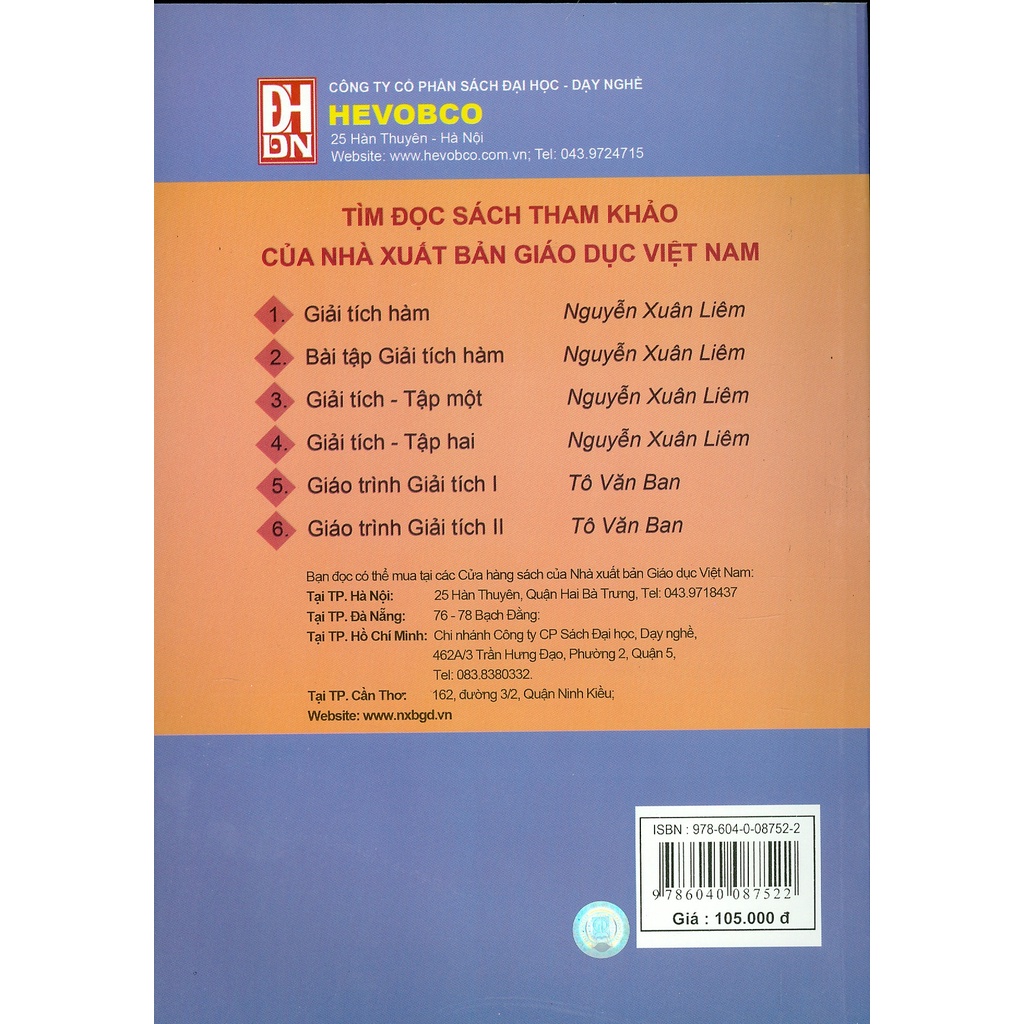 Sách - Giải Tích Hàm