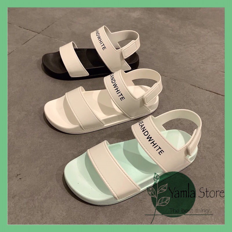 Sandal quai ngang ulzzang dành cho nữ
