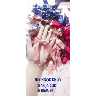 Dây buộc tóc mẫu mới về (9 mẫu)