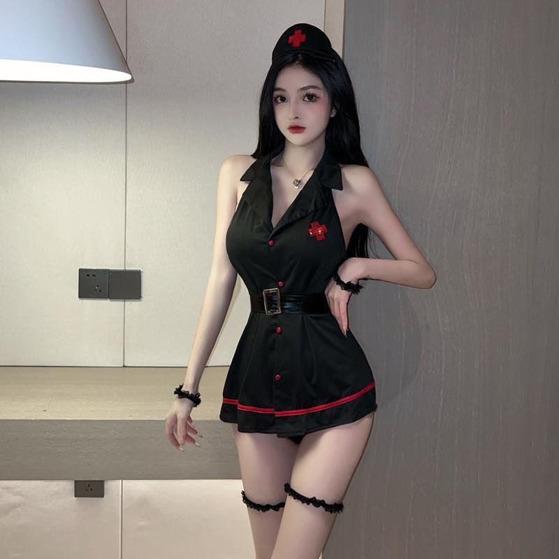Đầm ngủ / Váy ngủ Cosplay y tá gợi cảm Z06
