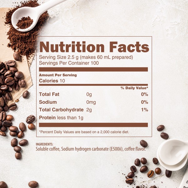 Cà phê hòa tan KING COFFEE Espresso - Hộp 100 gói x 2,5 g