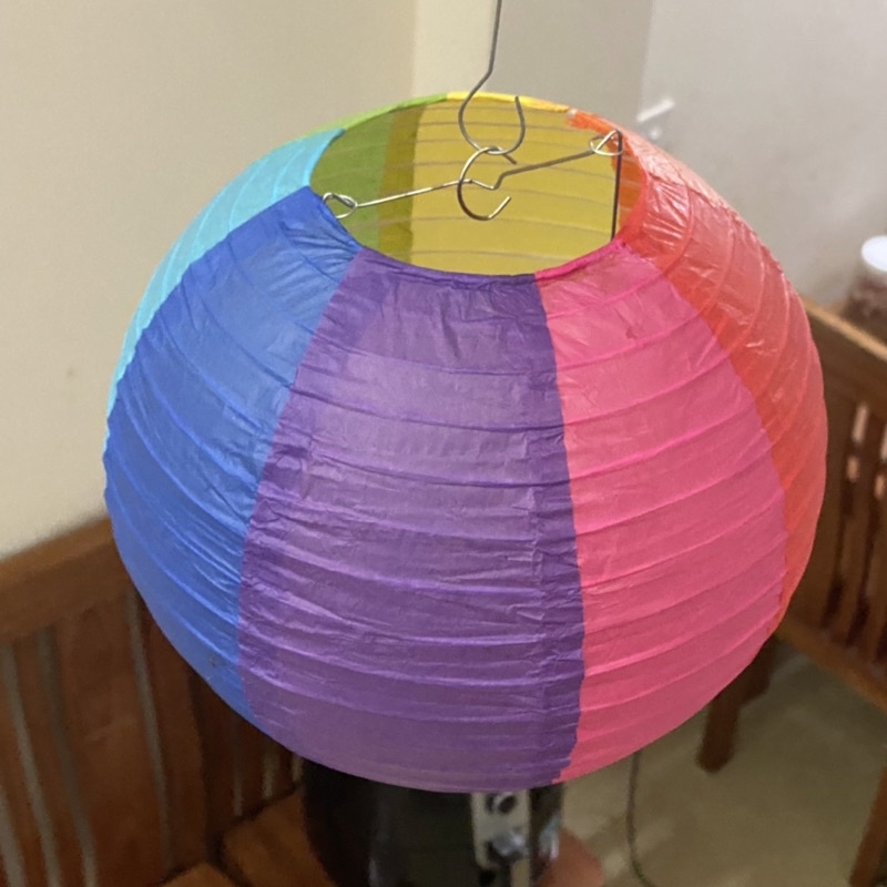 Đèn lồng giấy Vàng đồng (vàng kim), đèn lồng giấy bạc trang trí Nhà hàng, trường học - đèn lồng Vàng gold (lantern)