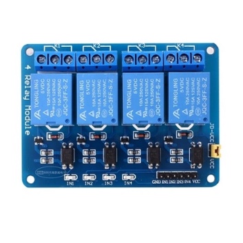 Mạch relay 4 kênh 5V  Module relay 4 kênh cách ly 5V