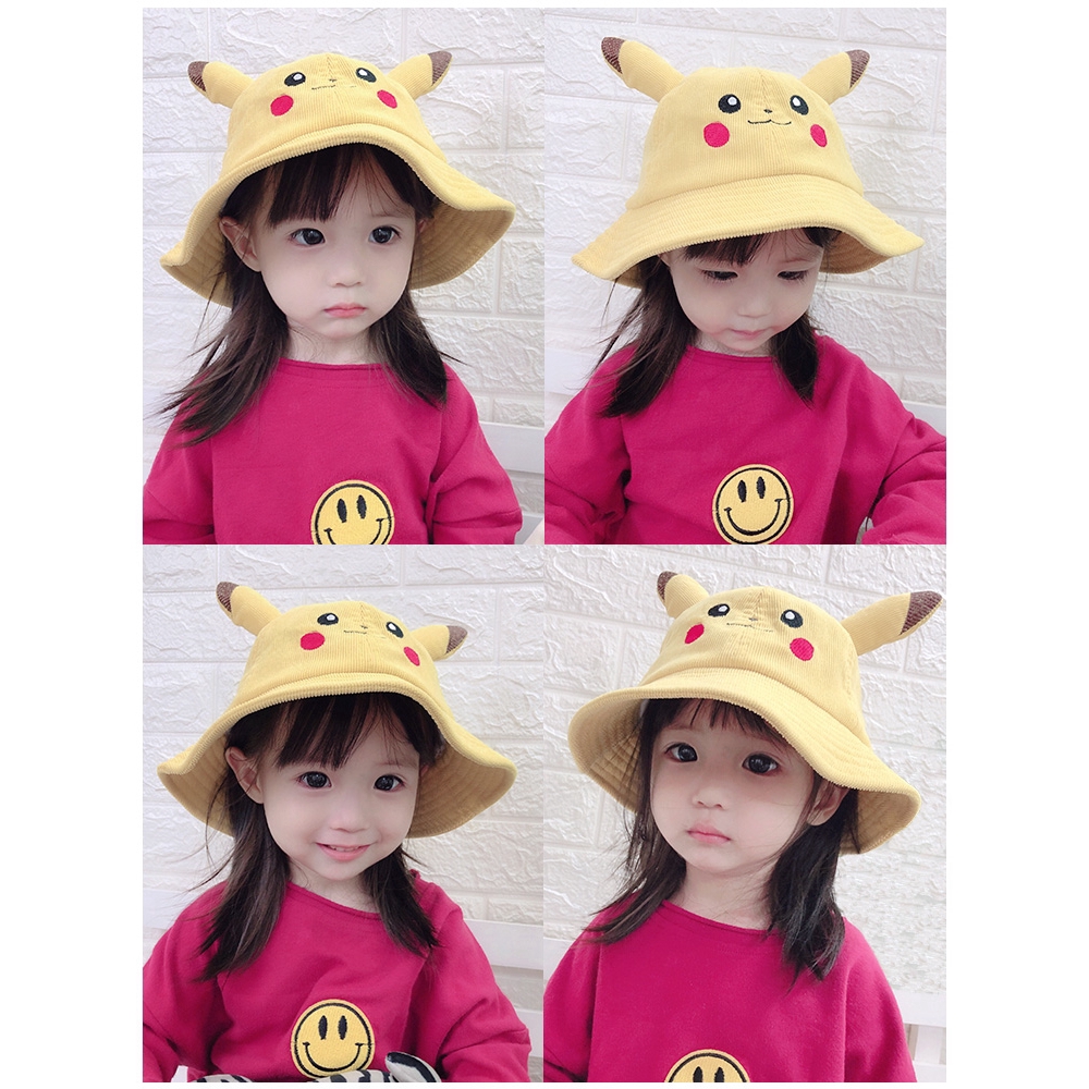 Children's wide-brimmed hat with many colors to choose from