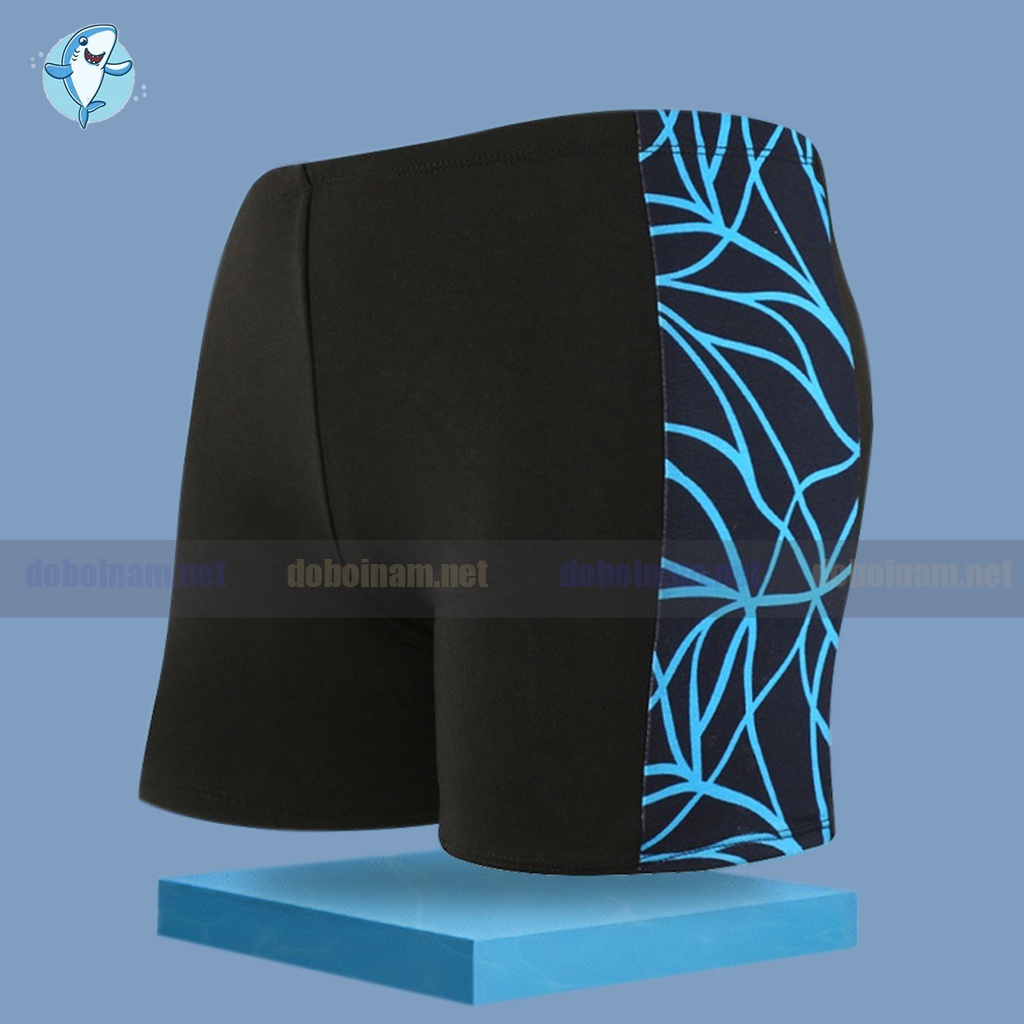 Quần bơi nam short họa tiết OCEAN vải dày co giãn 4 chiều thoải mái hoạt động | BigBuy360 - bigbuy360.vn