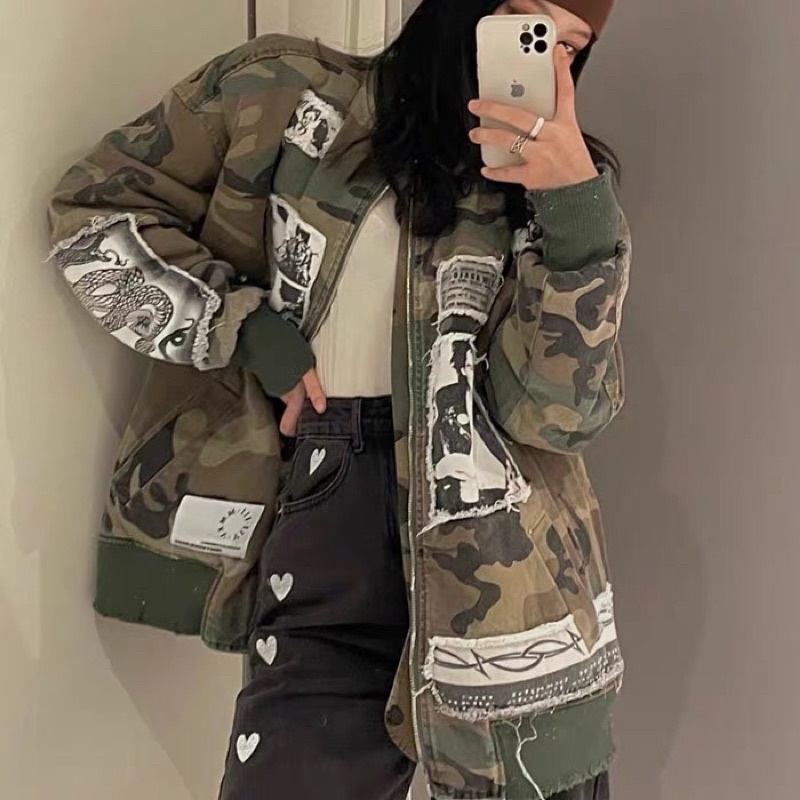 TKLIHN Áo khoác BOMBER UNISEX hot FASHIONITA thiết kế độc lạ cá tính 2023