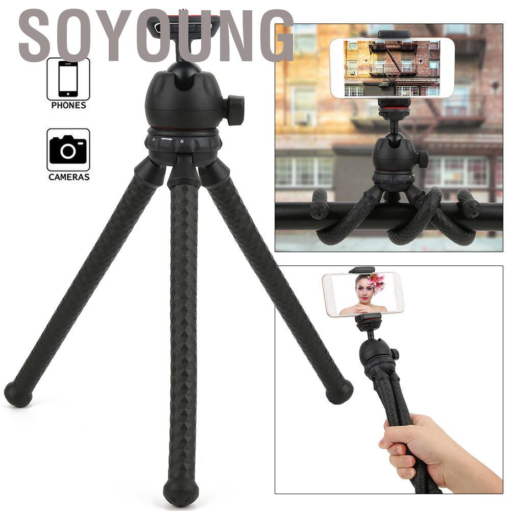 Chân Tripod Ax-120 Đa Năng Kẹp Điện Thoại