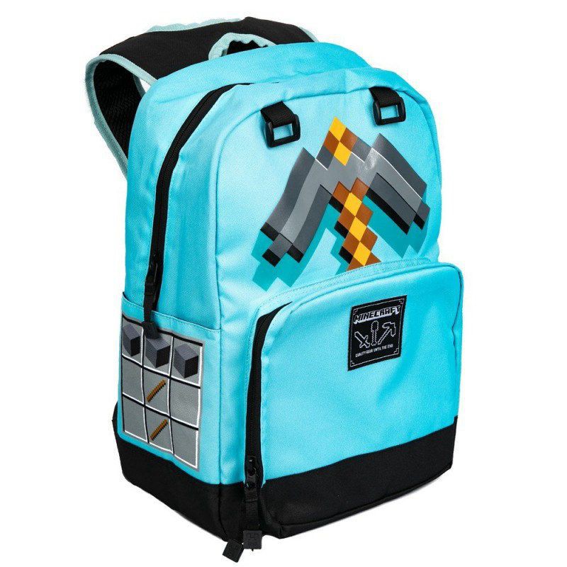 New Minecraft Tile Backpack School Bags Laptop Bag Travel Casual Boys Backpack