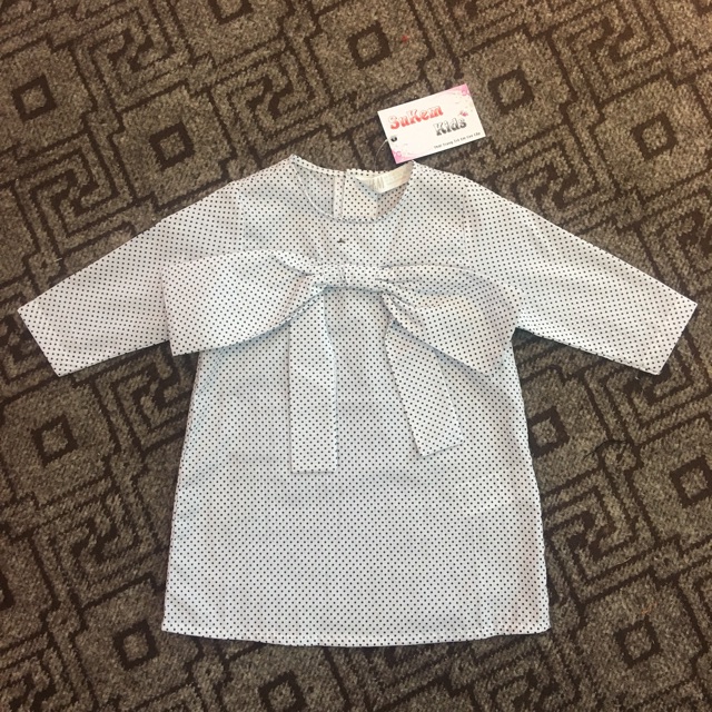 Váy sơ mi H&M cho bé gái xuất dư chuẩn