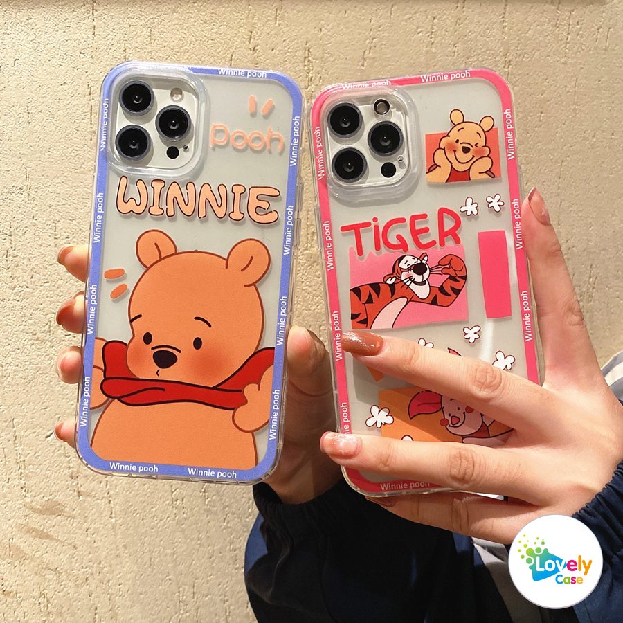 Ốp điện thoại silicon mềm hình gấu cho Xiaomi Mi 11 Lite Poco X3 NFC Mi 11T 10T Pro Redmi 10 9 9A 9C Note 10s 10 4G Pro