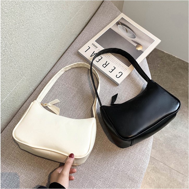Túi xách nữ đeo vai dáng basic chất mềm mịn tự nhiên Capucha T14