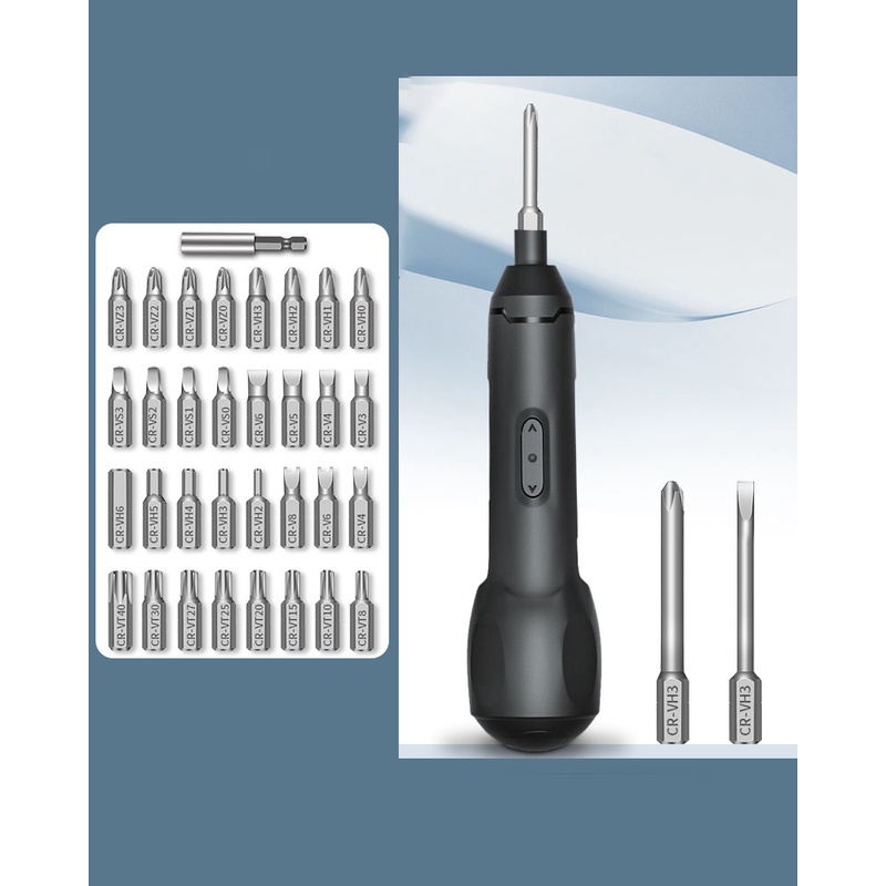 Tua Vít Điện Mini Không Dây Đa Năng Có Thể Sạc Lại Tiện Dụng
