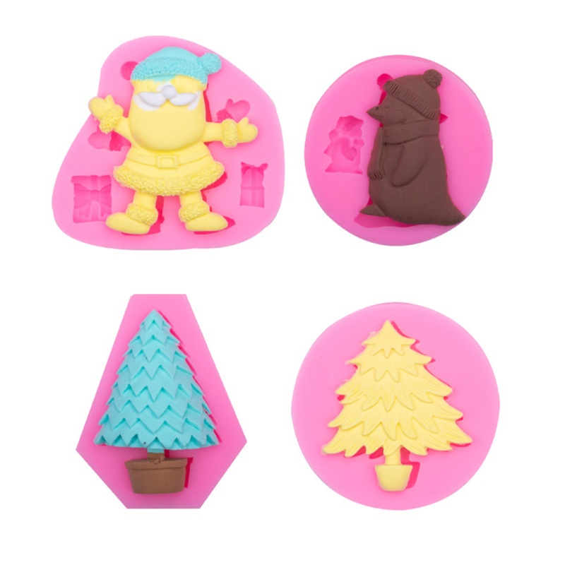 Khuôn Đồ Chơi Tương Tác Giáo Dục Sớm Bằng Silicone Cho Trẻ Em