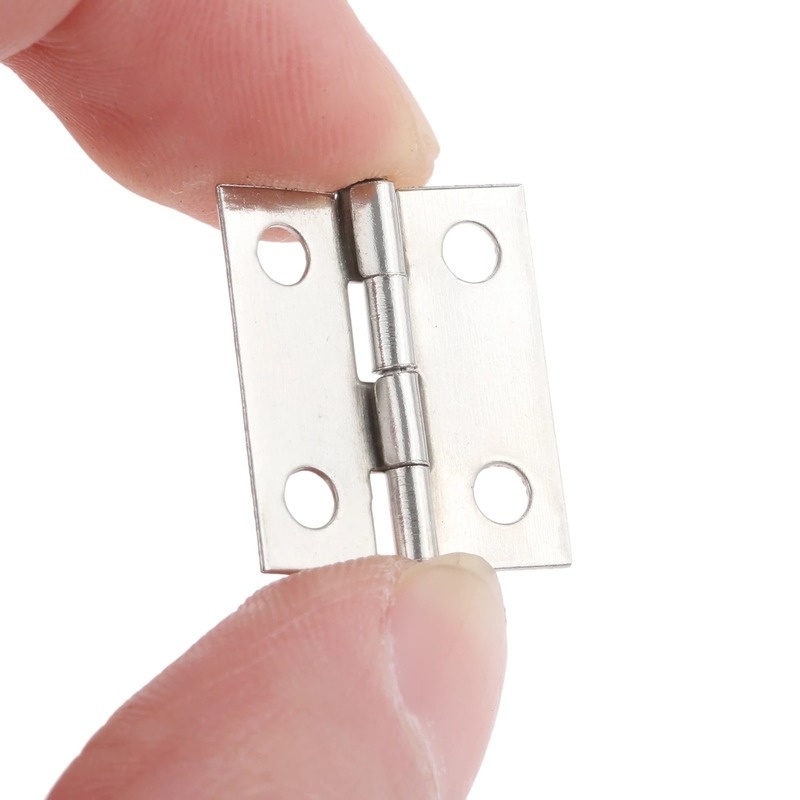 Set 10 Bản Lề Cửa Bằng Đồng Thau Mini