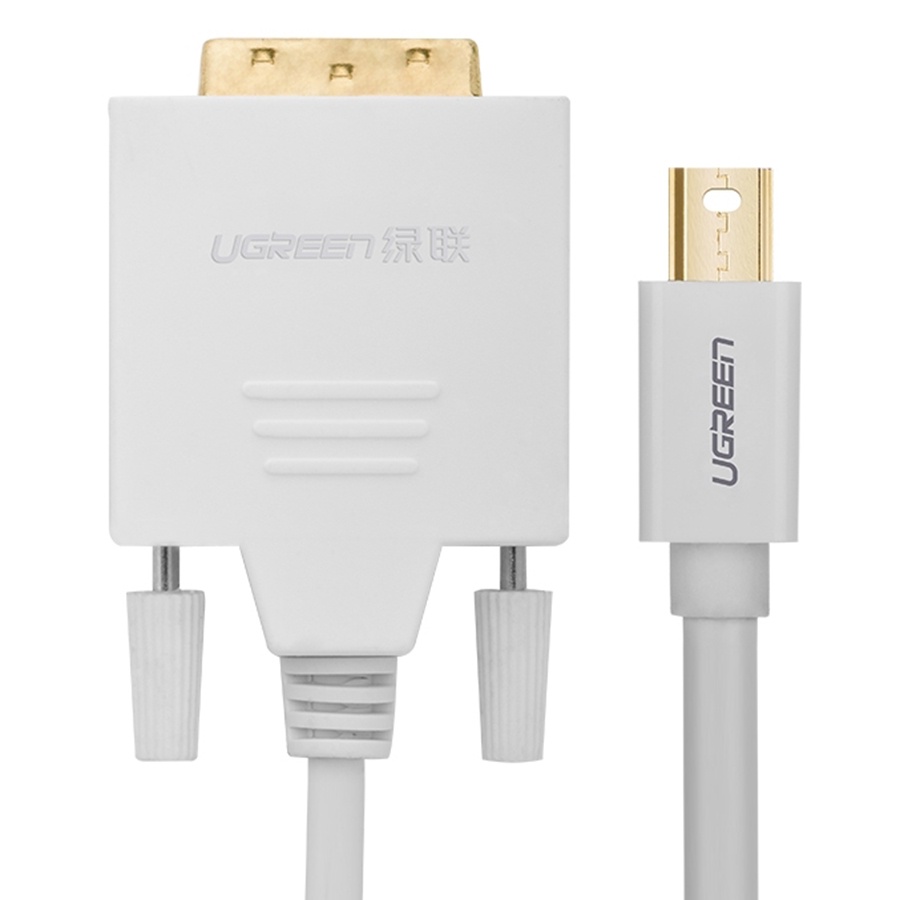 Cáp chuyển đổi mini DisplayPort to DVI-D  dài 3m UGREEN MD102 10425   - Hàng chính hãng