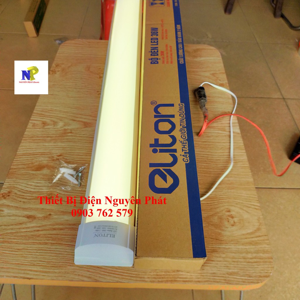 [ELITON] Tuýp LED Bán Nguyệt 1.2m 36w Đổi Màu (Trắng/Vàng/Trung Tính) - Hàng Cao Cấp