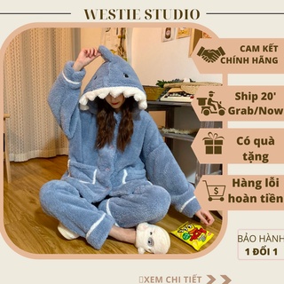 Bộ Ngủ Lông Cá Mập WESTIE