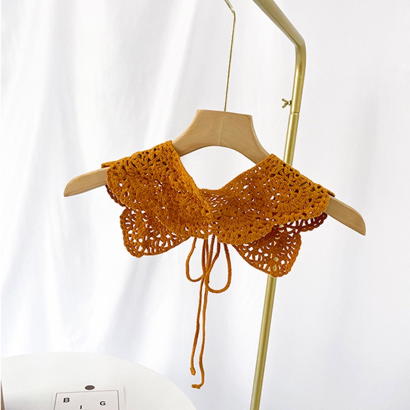 Vòng Cổ Ren Phối Khăn Choàng Giả Thắt Nơ Xinh Xắn Thời Trang Mùa Hè Cho Nữ