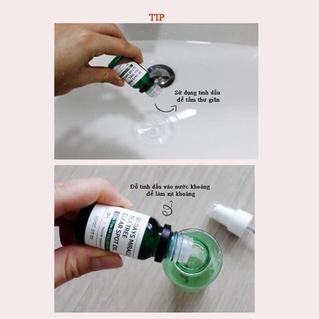 TINH DẦU CHẤM MỤN SOMEBYMI TEA TREE CLEAR SPOT OIL