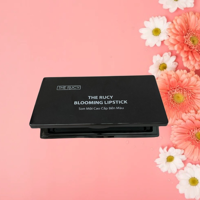 Bảng 10 ô rỗng chiết son, phấn mắt có nắp đậy kèm gương mang đi làm, đi chơi, du lịch,...