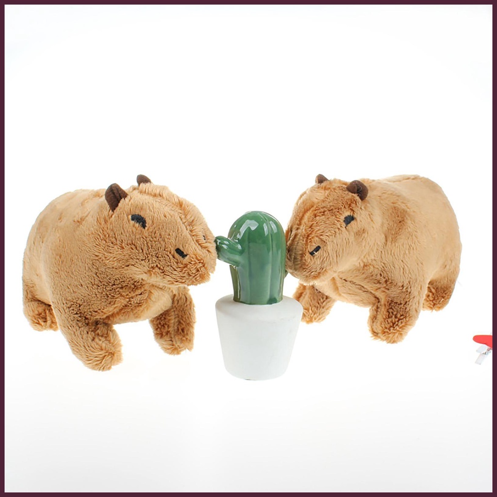 Đồ chơi nhồi bông Hình Con Vật Capybara Mềm Mại Đáng Yêu