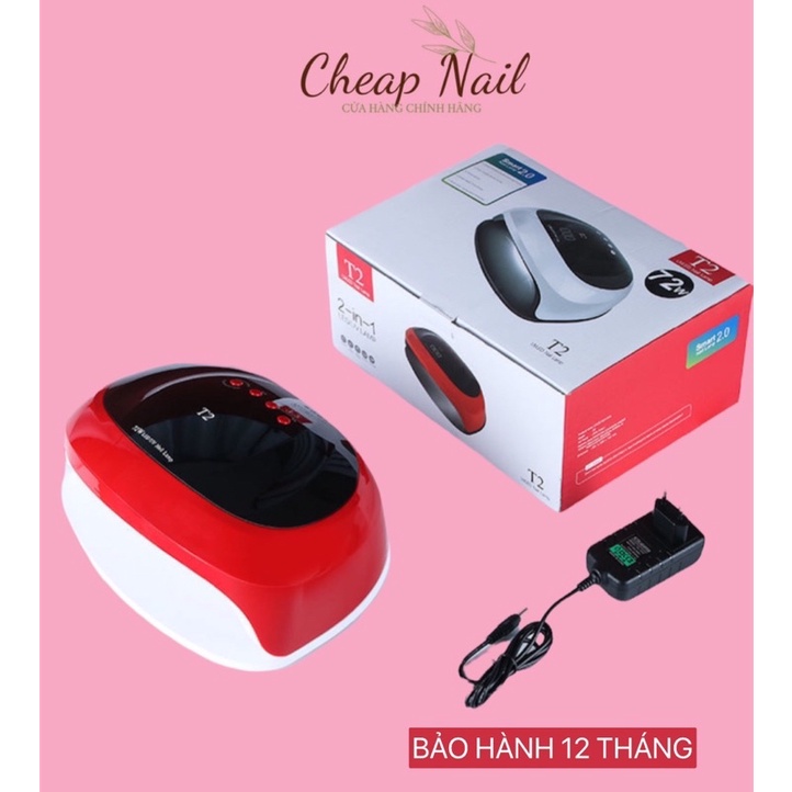 Máy hơ gel T2 72W 2in1 36 bóng đèn led/uv - Hàng chính hãng bảo hành 6 tháng