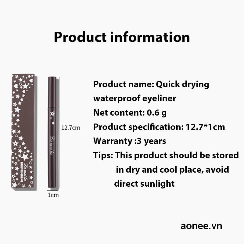 ✨✨Bút kẻ mắt dạng lỏng Lameila mềm mượt không nhòe chống nước khô nhanh lâu trôi