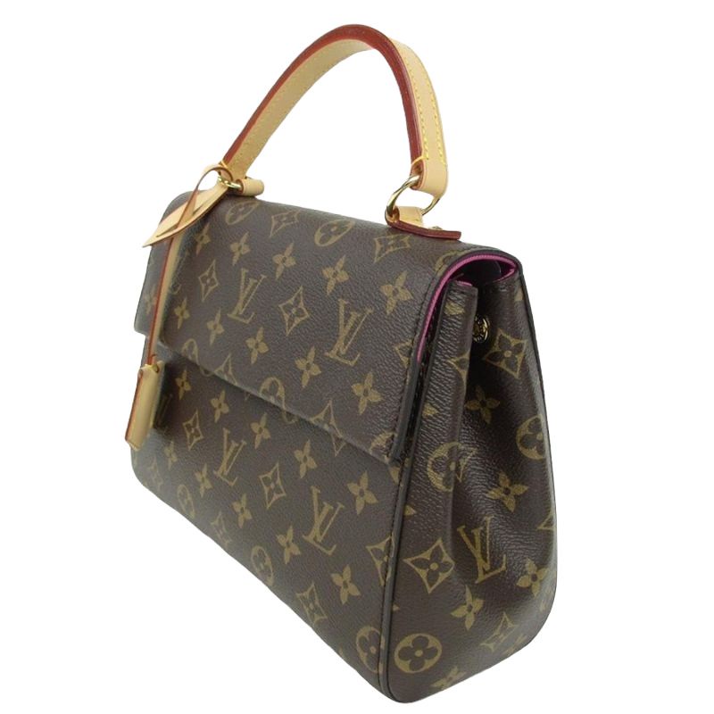 Túi Xách Louis Vuitton Cluny BB 2way Handbag Shoulder Bag Màu Nâu
