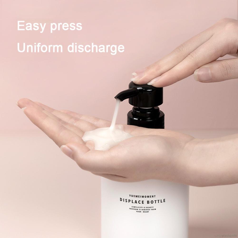 ✲Bình Rỗng Đựng Dầu Gội/Dầu Gội/Sữa Tắm 500ML/300ML Chống Rò Rỉ Có Thể Tái Sử Dụng