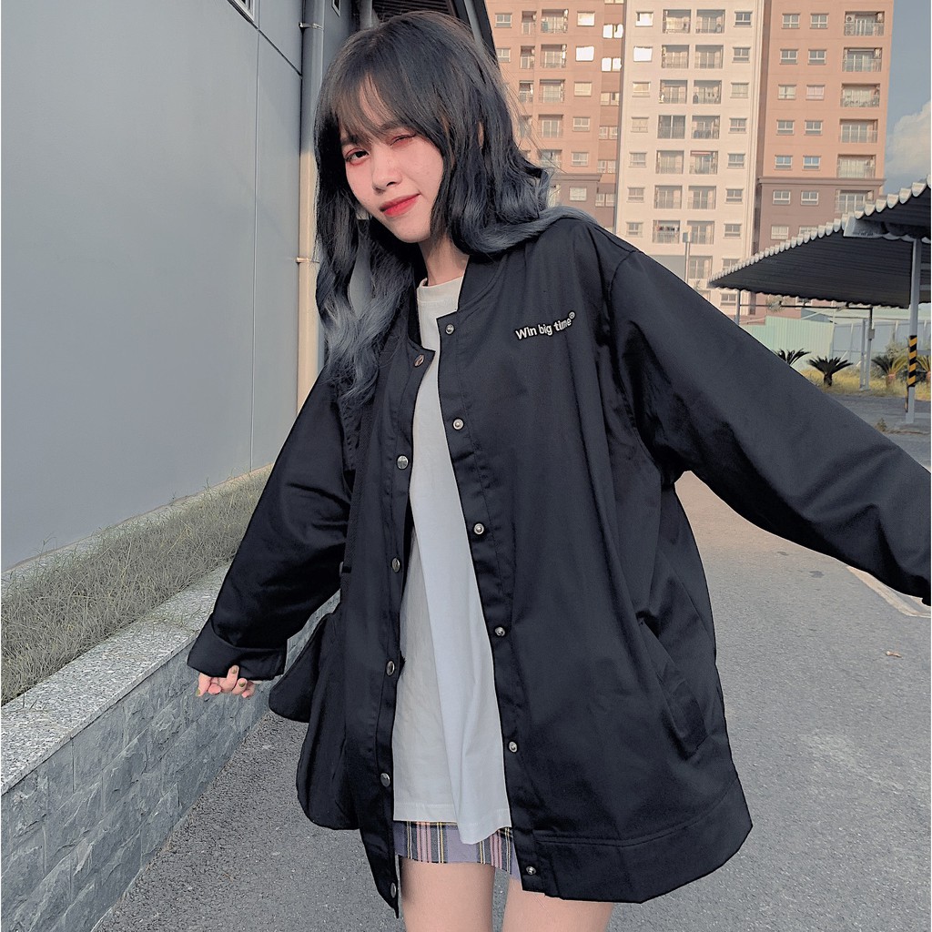 Áo khoác jacket kaki WIN ulzzang (ẢNH THẬT) | BigBuy360 - bigbuy360.vn