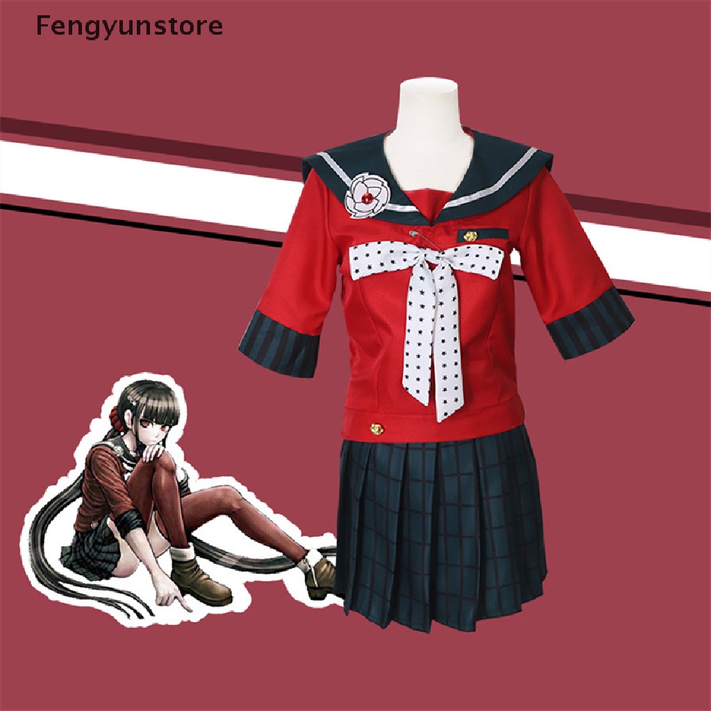 【Feng】 Anime Danganronpa Harukawa Maki School Girls Uniform Set Cosplay Costume . | BigBuy360 - bigbuy360.vn
