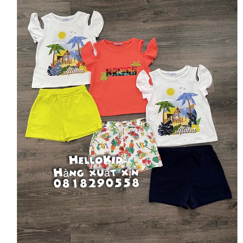 B270 - Bộ MOR HAWAI bé gái
