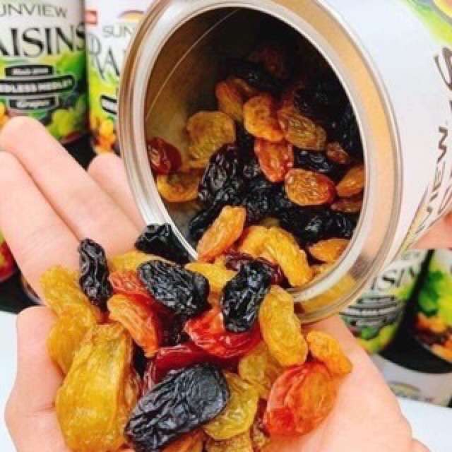 Nho khô Mỹ Sunview Raisins hộp 425g