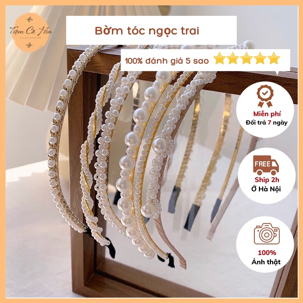 Bờm tóc siêu xinh phong cách Hàn Quốc dành cho các bạn nữ giá cực rẻ ship 1h