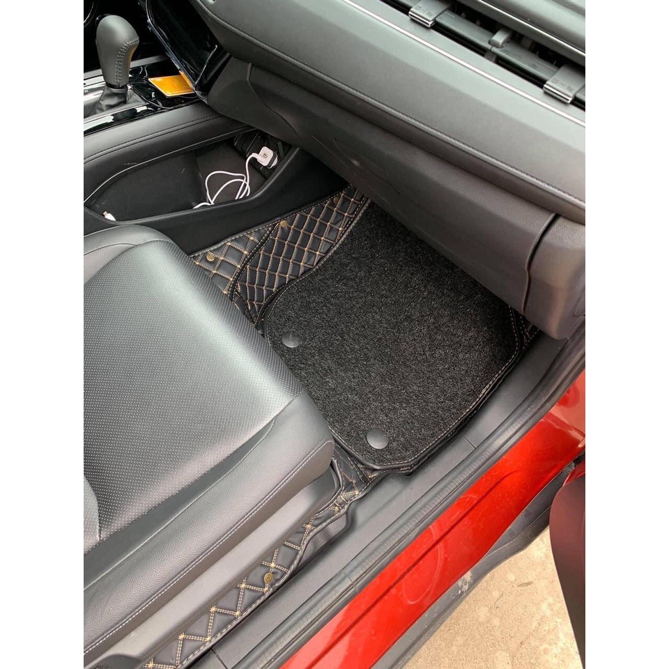 Thảm lót sàn ô tô 6D Honda City 2014- 2022 chống nước, không mùi, phủ kín 90% sàn xe