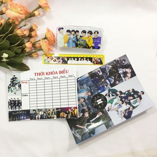 [Siêu rẻ] Bộ dụng cụ học tập Bts