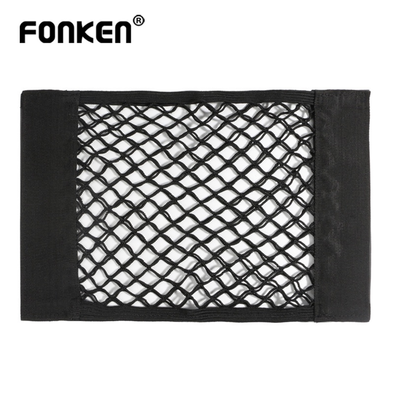 Túi lưới đựng đồ FONKEN gắn lưng ghế xe hơi tiện dụng