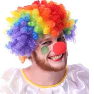 Tóc Giả Hoá Trang Chú Hề Nhiều Màu Sắc